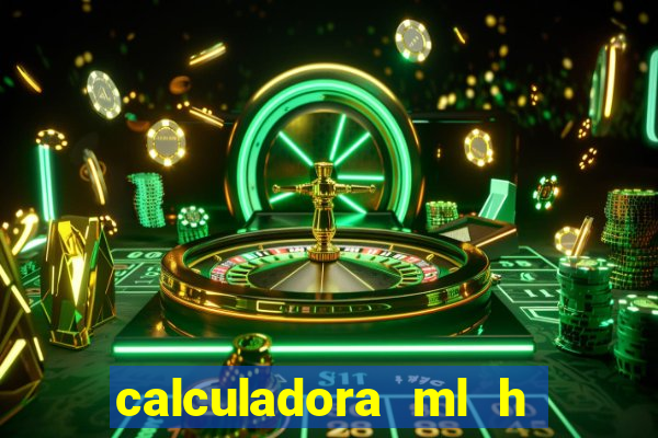 calculadora ml h para mcg kg min